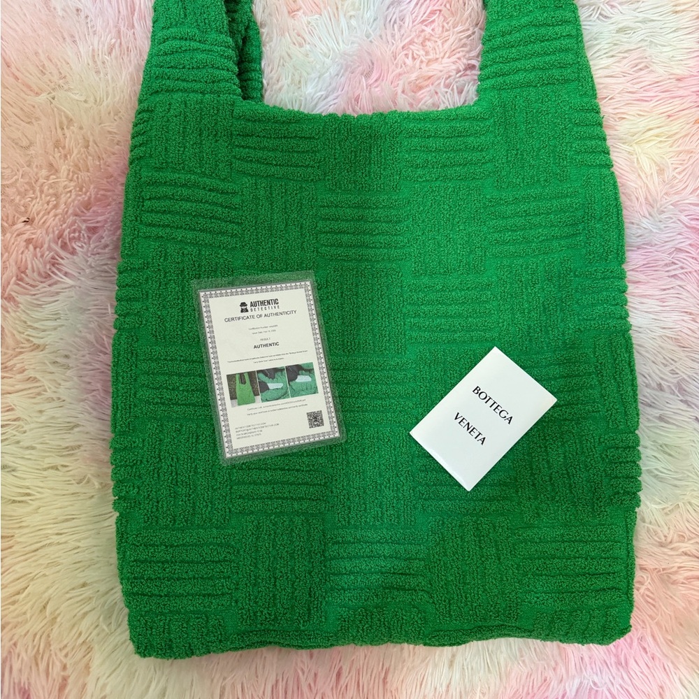 Bottega Veneta  terry clothe tote